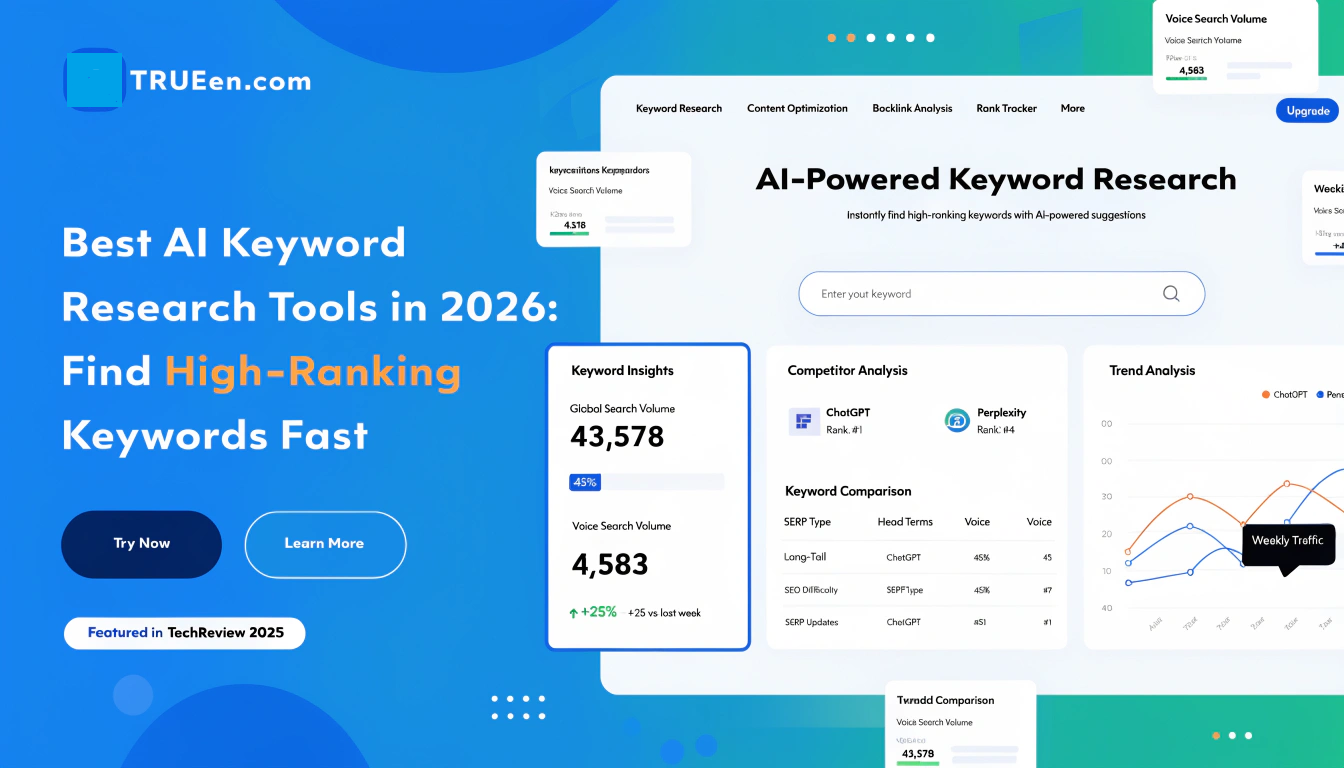 Best AI Keyword Research Tools in 2026: Find High-Ranking Keywords Fast