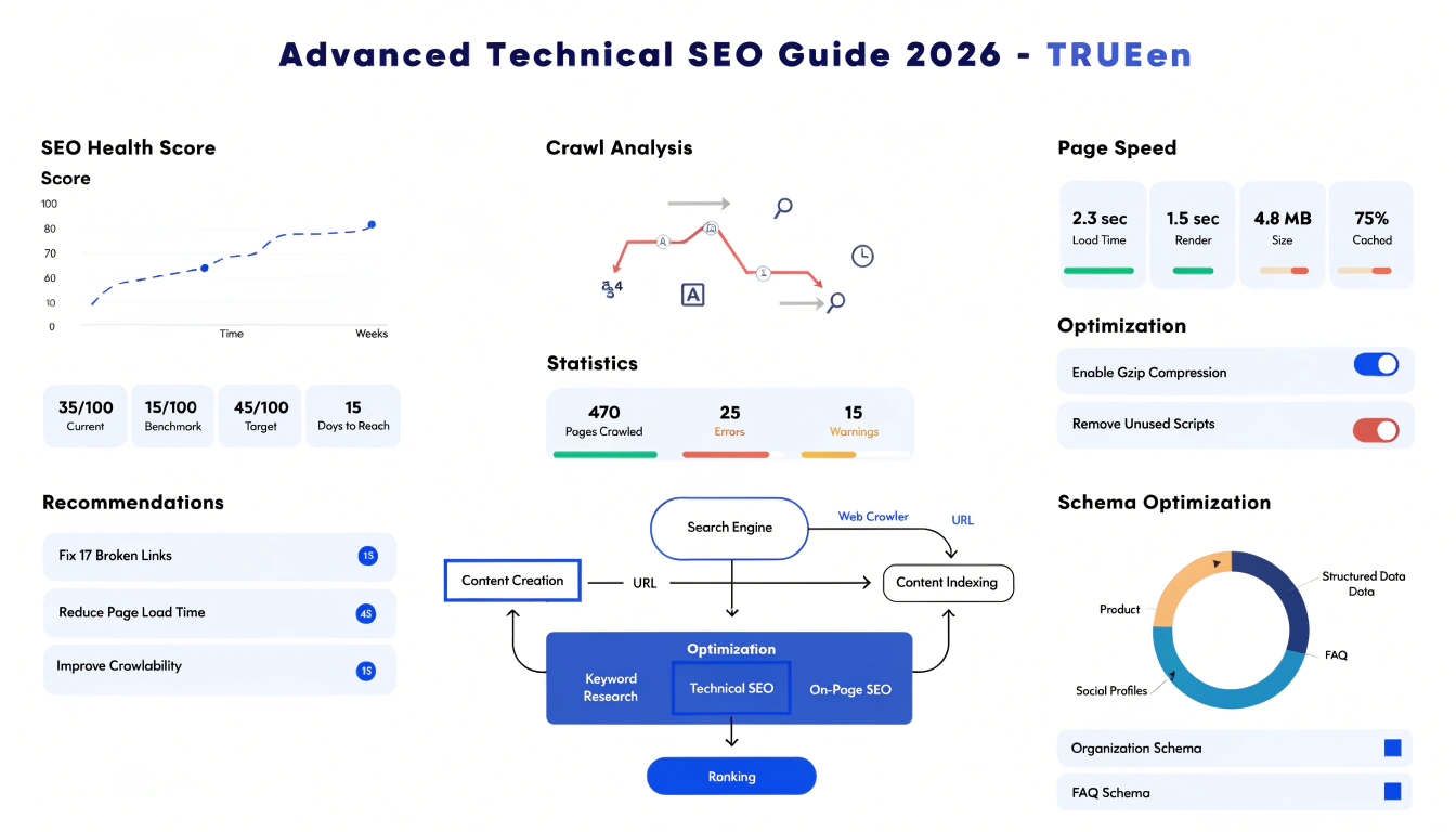 Advanced Technical SEO Guide 2026: Optimize Speed, Fix Errors and Boost Rankings